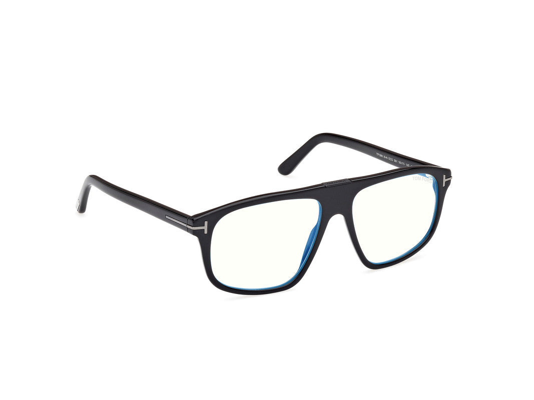 Shiny Black Male Glasses Tom Ford 889214443489