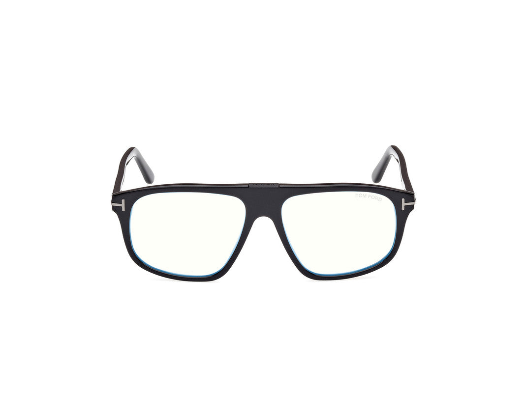 Shiny Black Male Glasses Tom Ford 889214443489