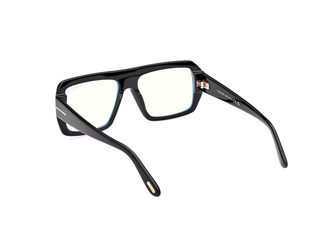 Shiny Black Male Glasses Tom Ford 889214443540