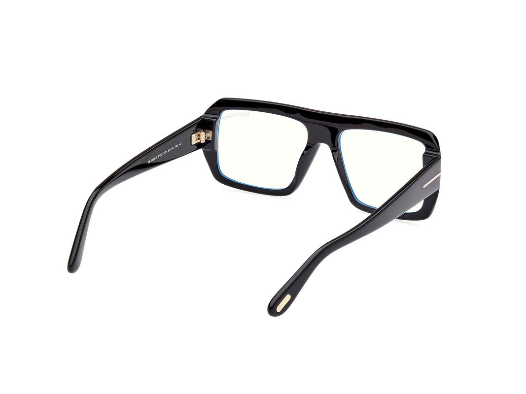 Shiny Black Male Glasses Tom Ford 889214443540