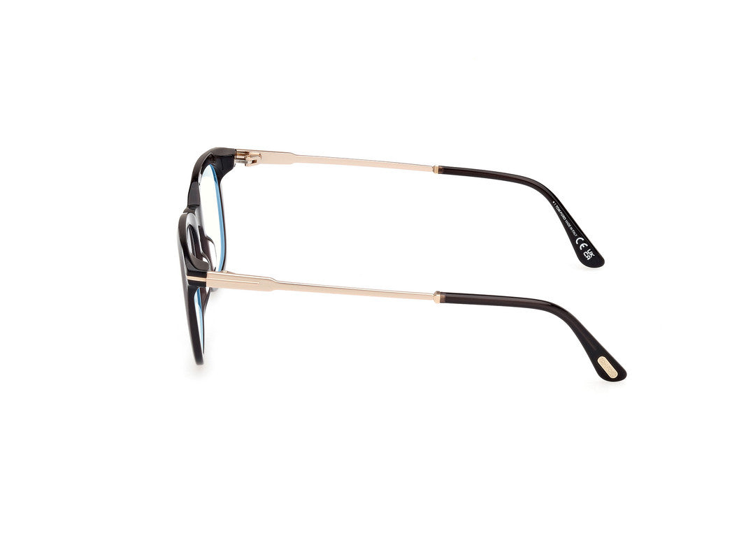 Shiny Black Male Glasses Tom Ford 889214443571