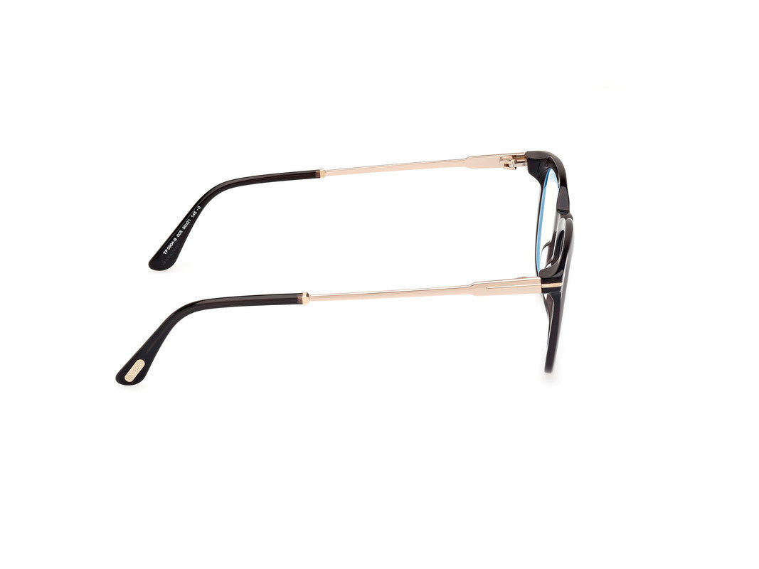 Shiny Black Male Glasses Tom Ford 889214443571