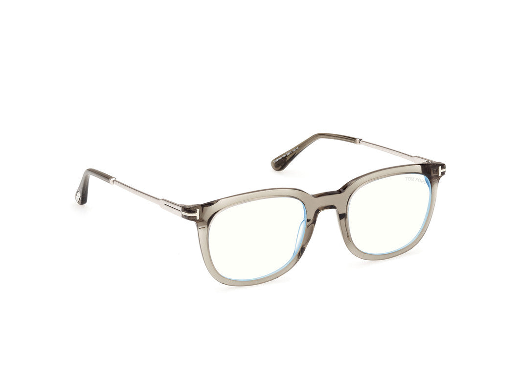 Shiny Dark Green Male Glasses Tom Ford 889214443601