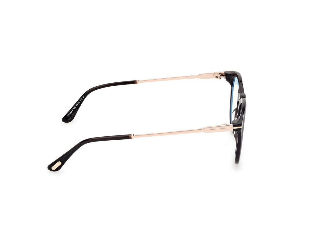 Shiny Black Male Glasses Tom Ford 889214443618