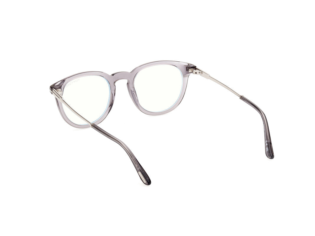 Shiny Grey Male Glasses Tom Ford 889214443625