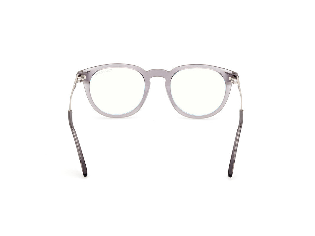 Shiny Grey Male Glasses Tom Ford 889214443625