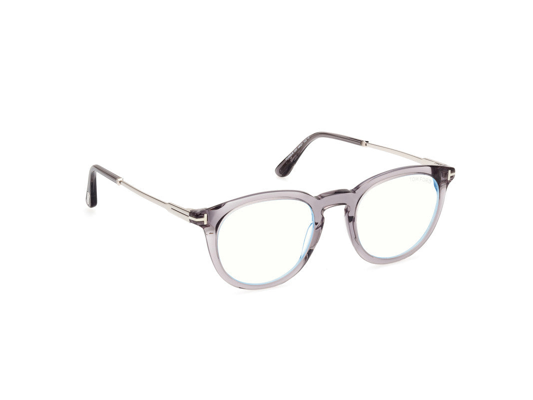 Shiny Grey Male Glasses Tom Ford 889214443625