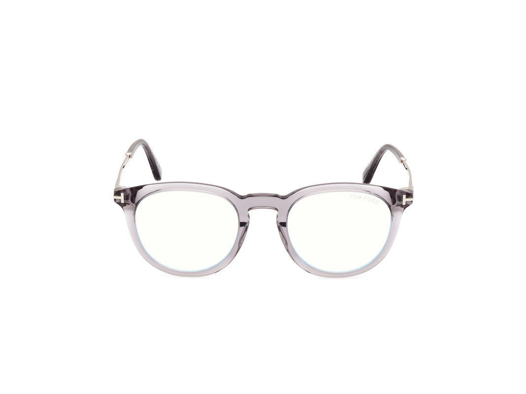 Shiny Grey Male Glasses Tom Ford 889214443625