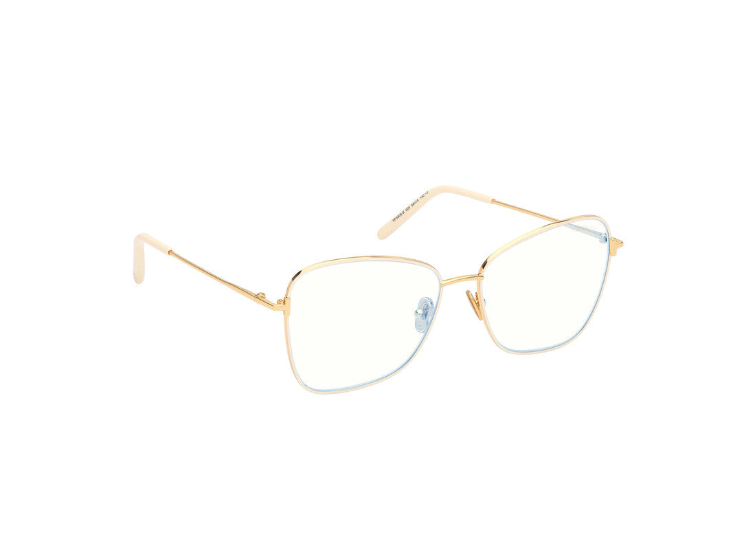 Shiny Ivory Male Glasses Tom Ford 889214443663