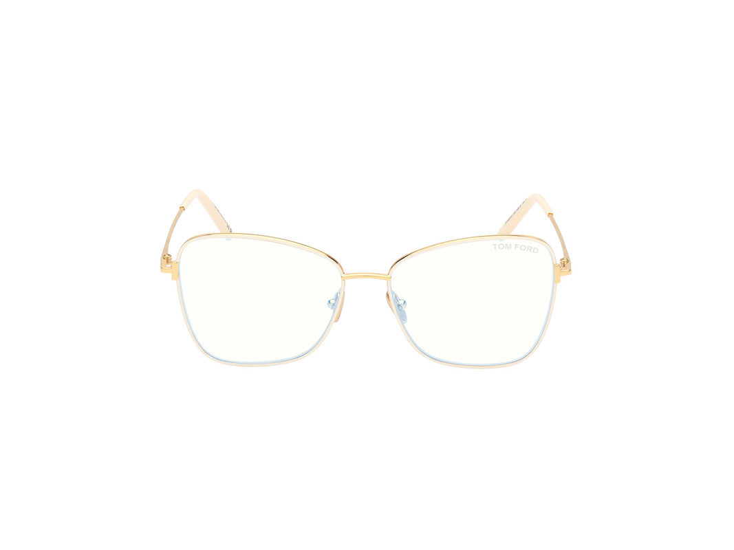 Shiny Ivory Male Glasses Tom Ford 889214443663