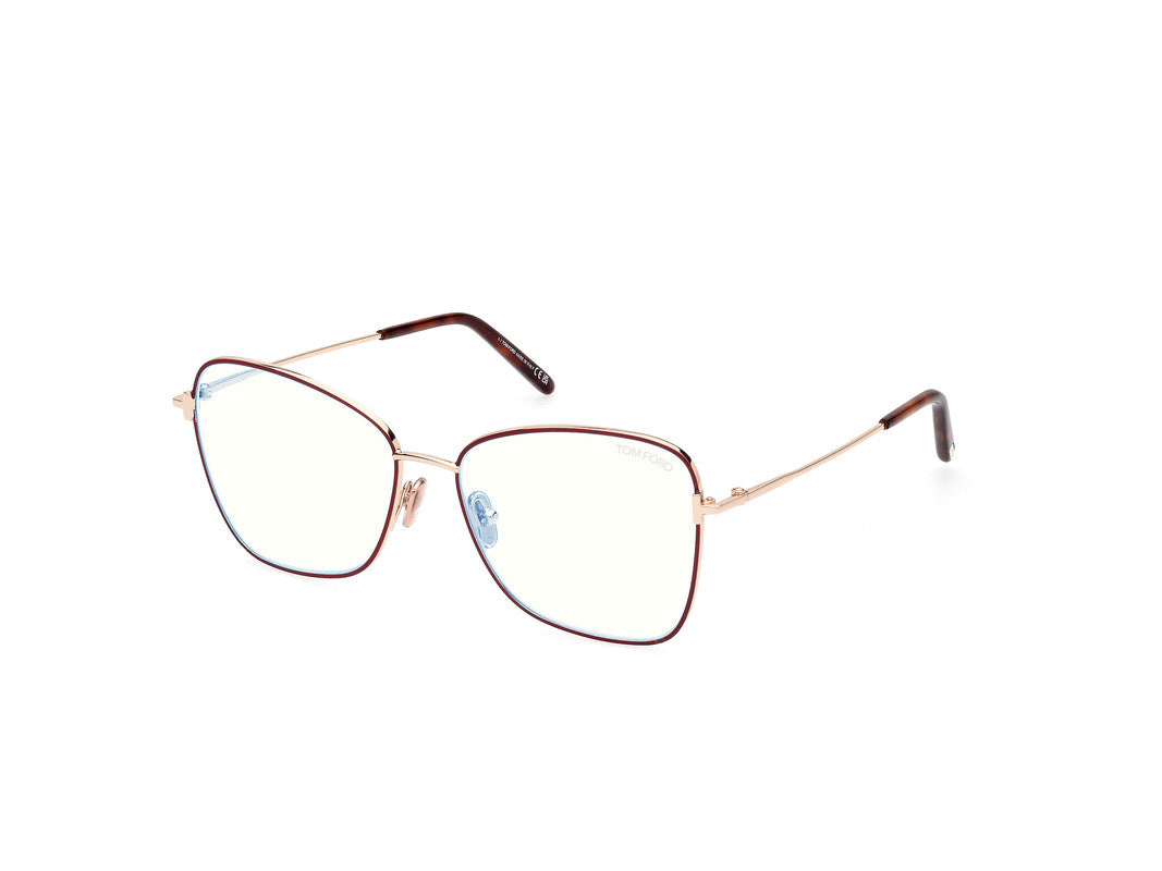 Bordeaux/Monocolor Male Glasses Tom Ford 889214443687