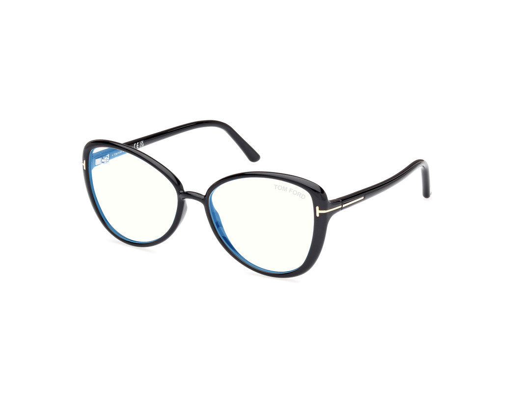 Shiny Black Female Glasses Tom Ford 889214443694