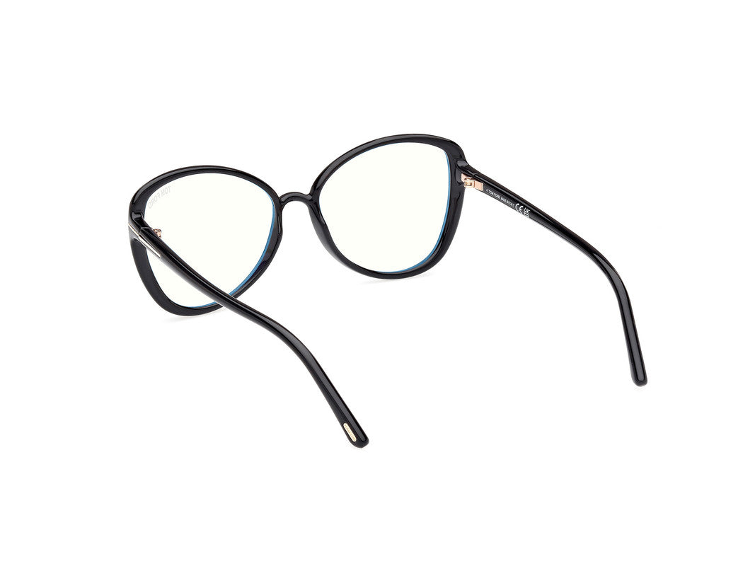 Shiny Black Female Glasses Tom Ford 889214443694