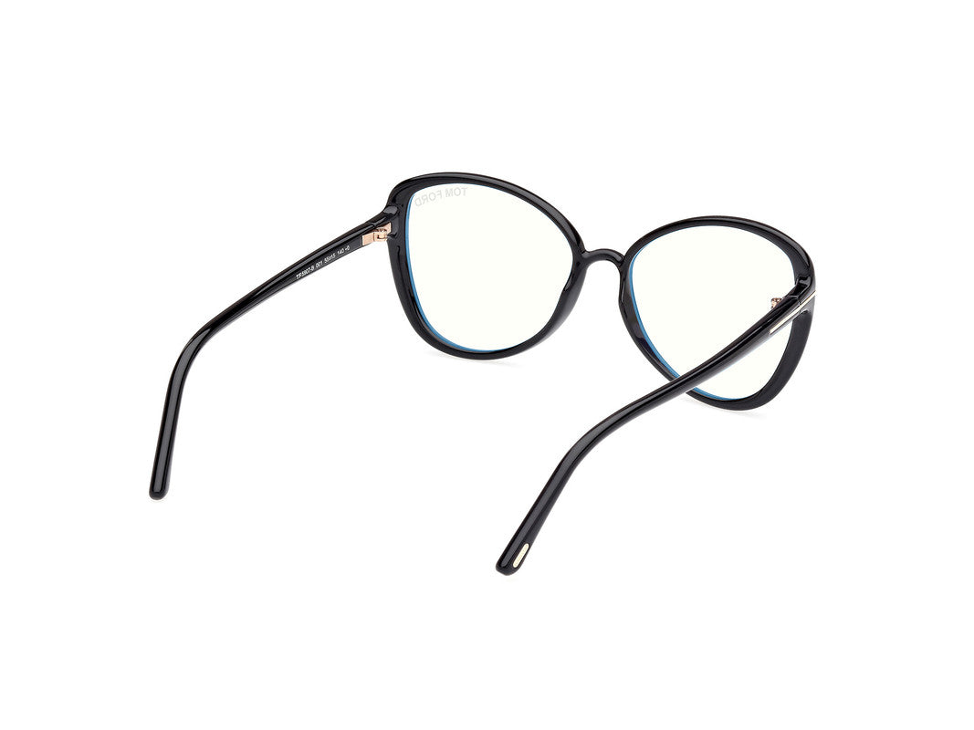 Shiny Black Female Glasses Tom Ford 889214443694