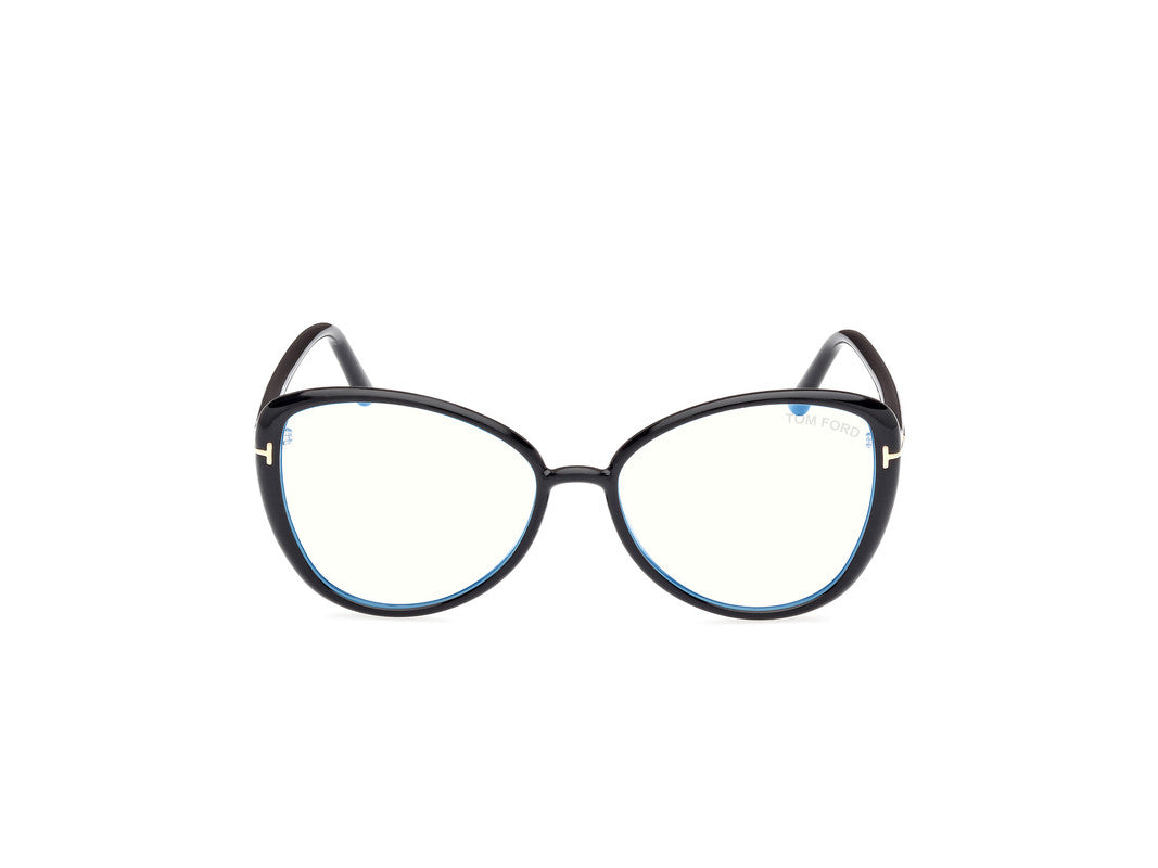 Shiny Black Female Glasses Tom Ford 889214443694