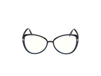 Shiny Black Female Glasses Tom Ford 889214443694