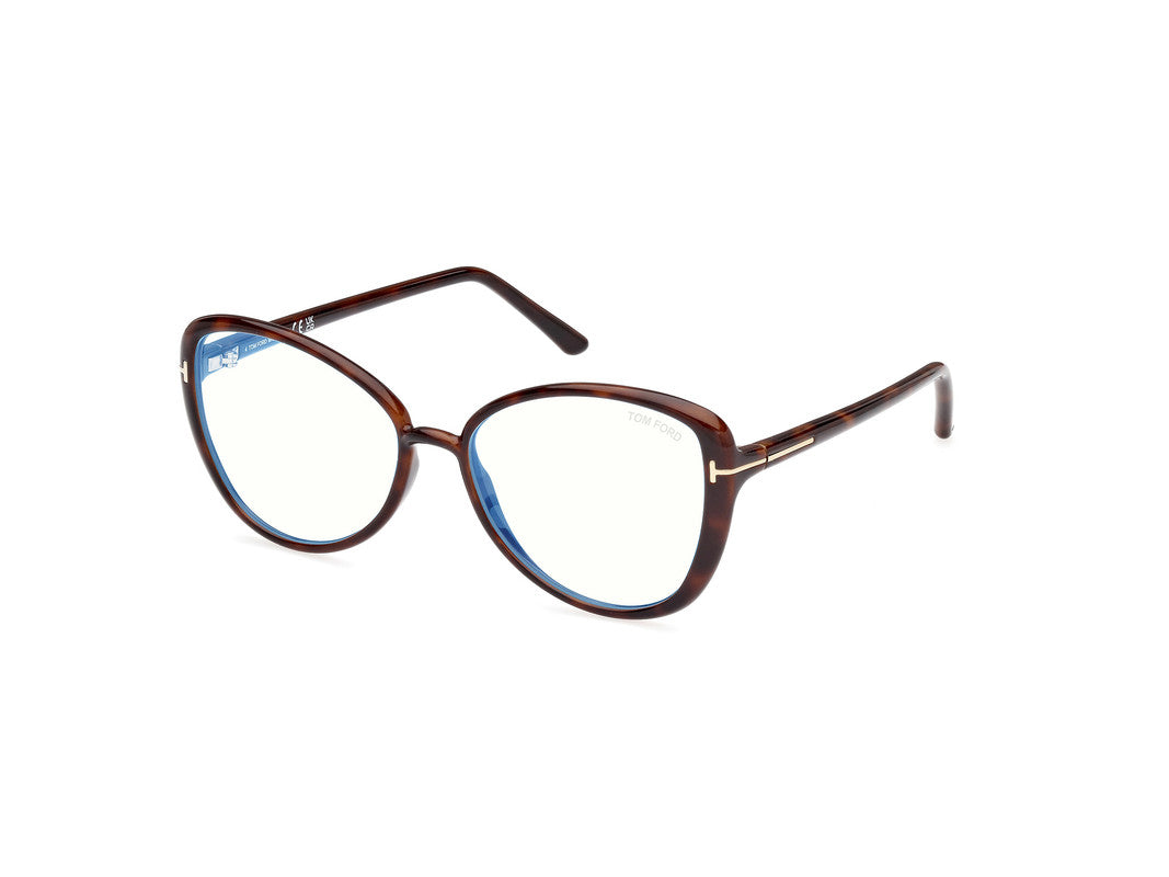 Dark Havana Female Glasses Tom Ford 889214443700