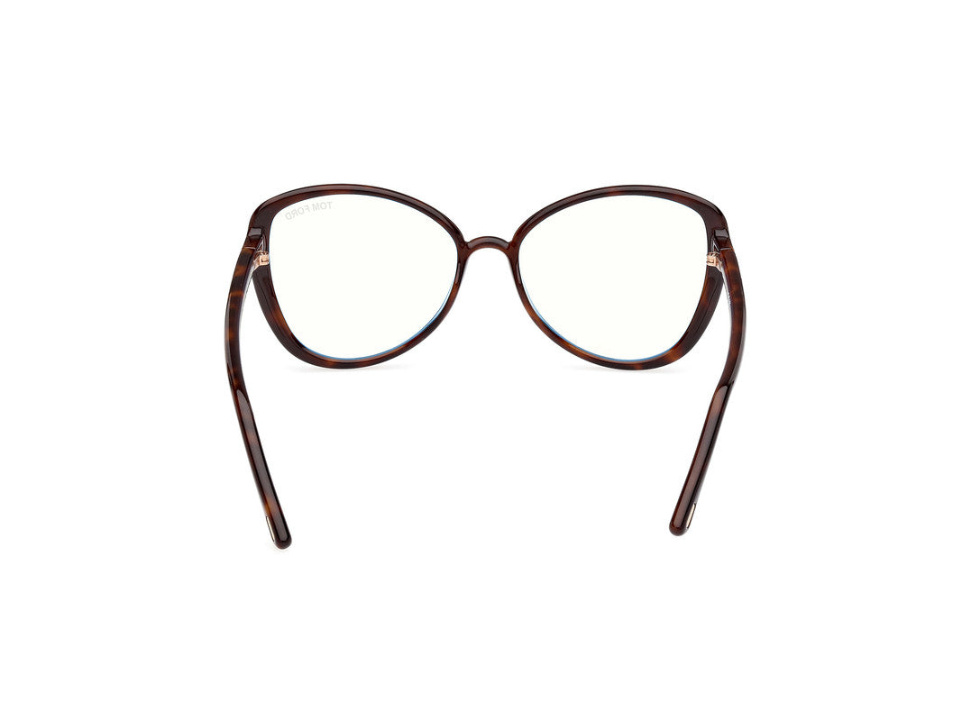 Dark Havana Female Glasses Tom Ford 889214443700