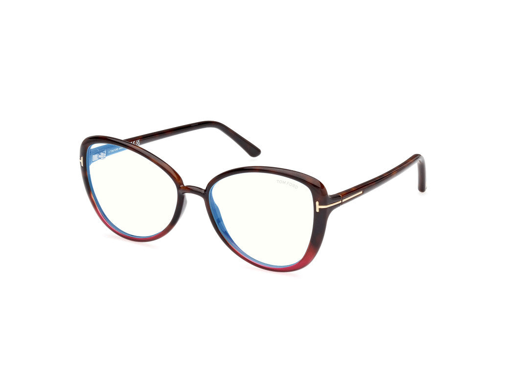 Coloured Havana Female Glasses Tom Ford 889214443717