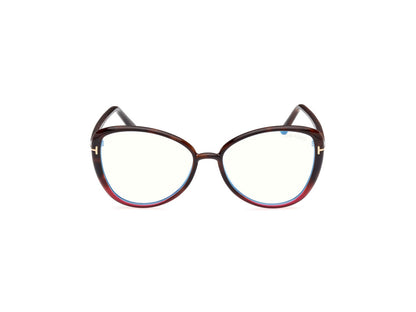 Coloured Havana Female Glasses Tom Ford 889214443717