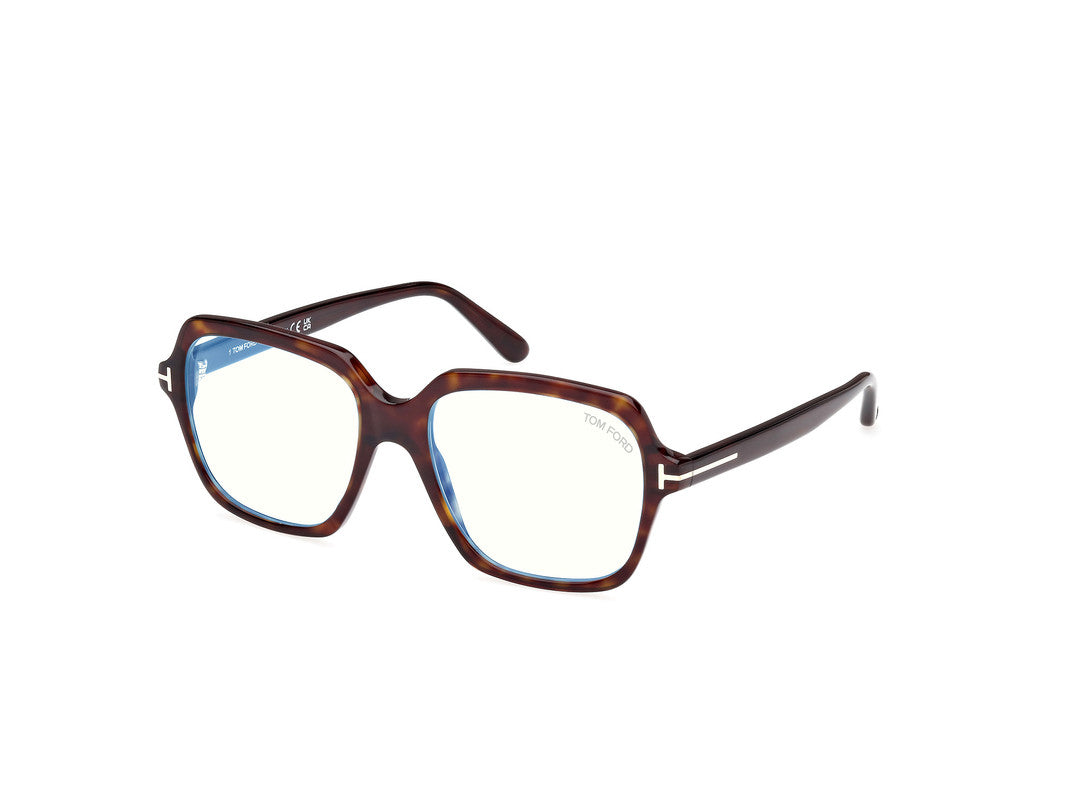 Dark Havana Female Glasses Tom Ford 889214443755