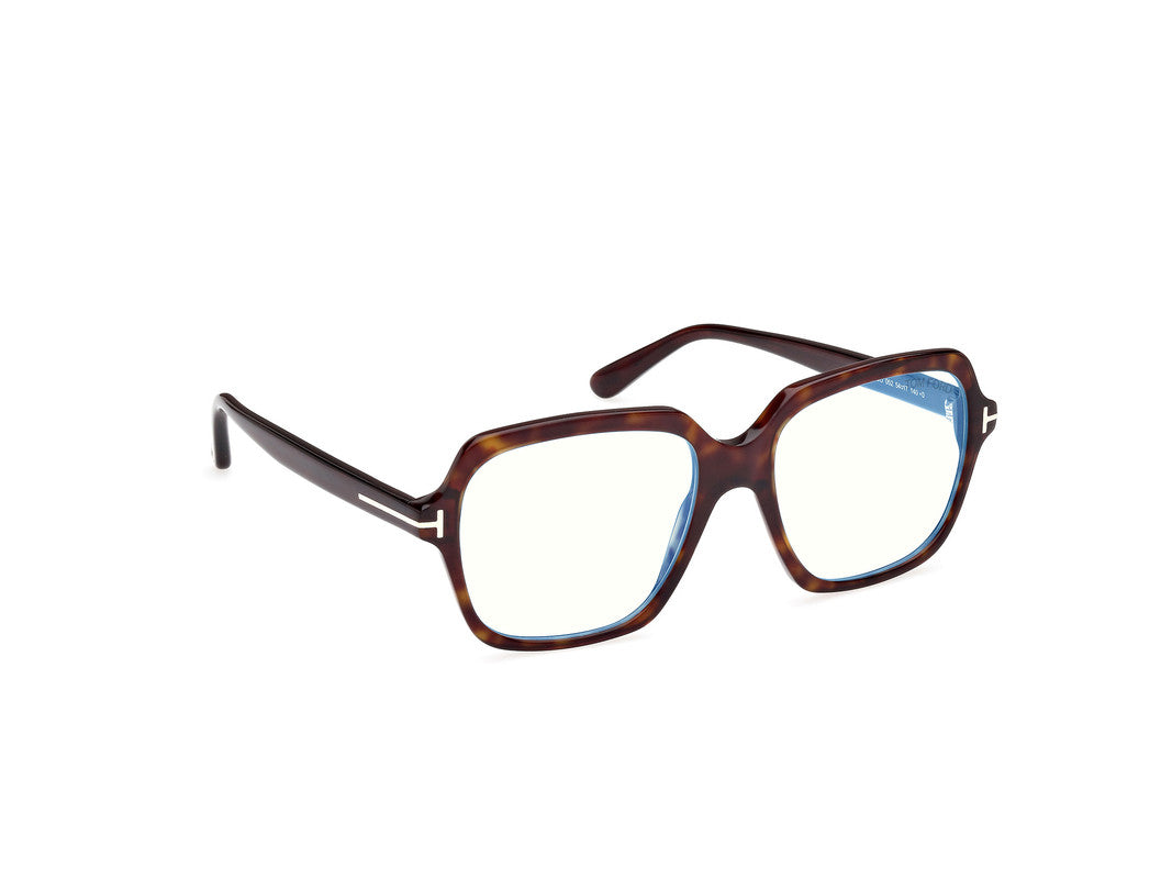 Dark Havana Female Glasses Tom Ford 889214443755