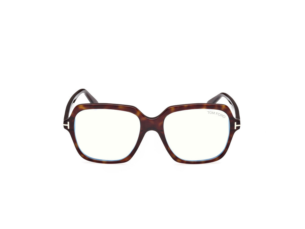 Dark Havana Female Glasses Tom Ford 889214443755