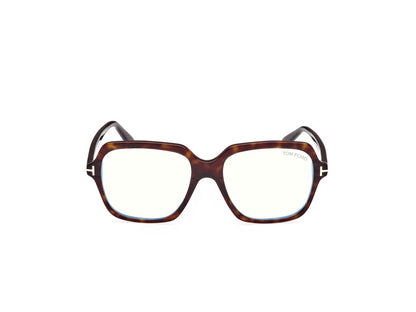 Dark Havana Female Glasses Tom Ford 889214443755