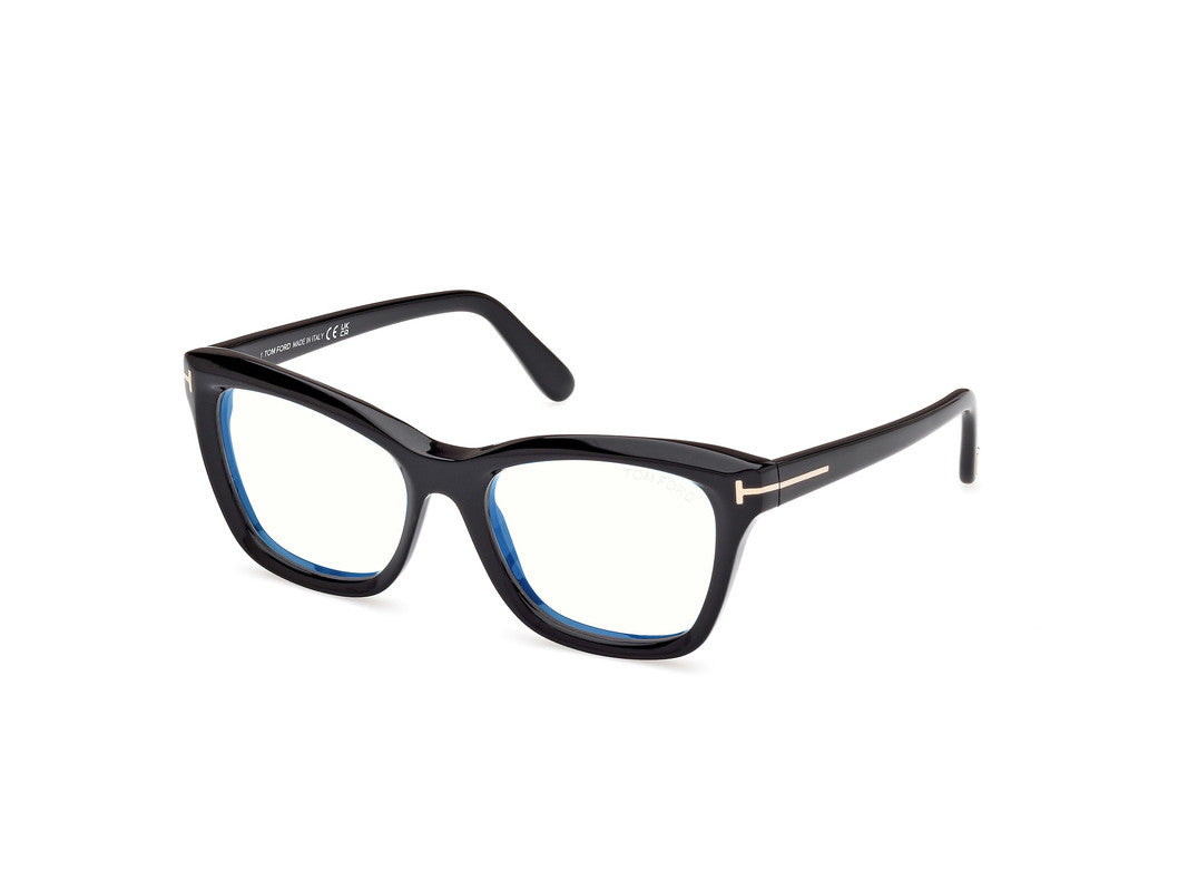 Shiny Black Female Glasses Tom Ford 889214443779