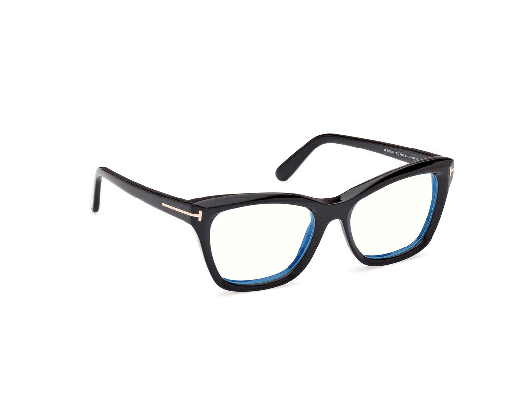 Shiny Black Female Glasses Tom Ford 889214443779