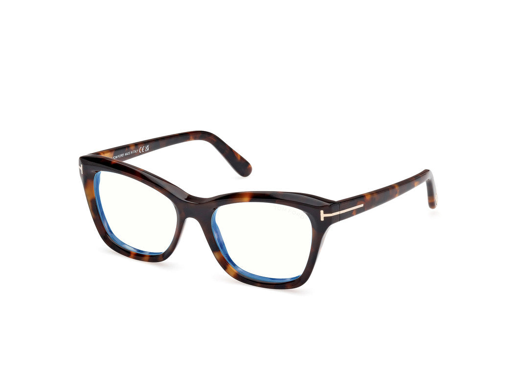 Dark Havana Female Glasses Tom Ford 889214453303