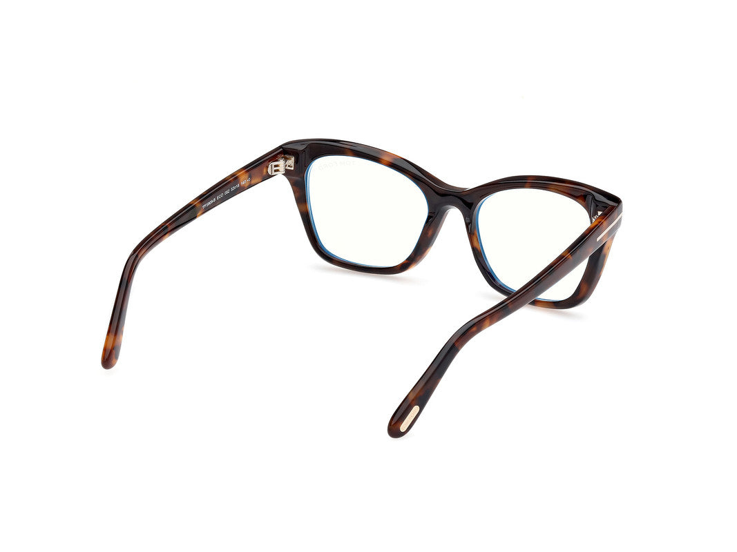 Dark Havana Female Glasses Tom Ford 889214453303