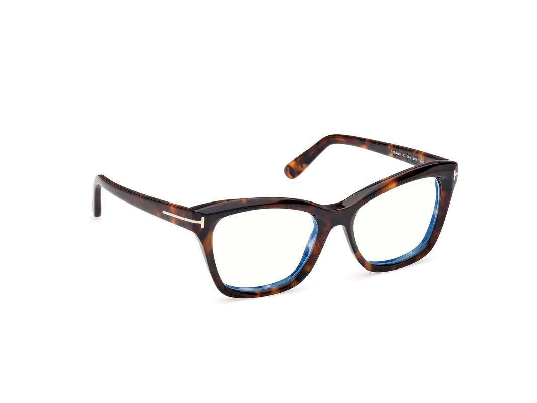 Dark Havana Female Glasses Tom Ford 889214453303