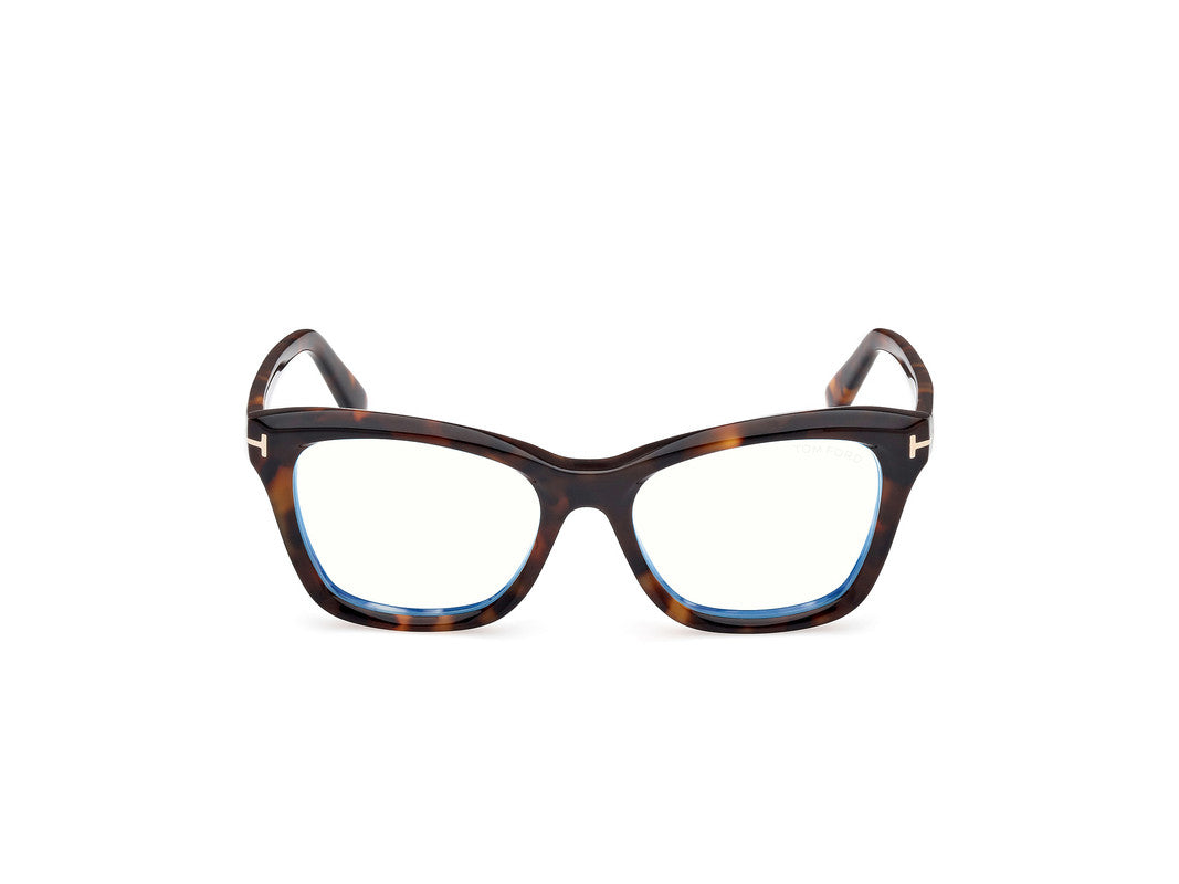 Dark Havana Female Glasses Tom Ford 889214453303