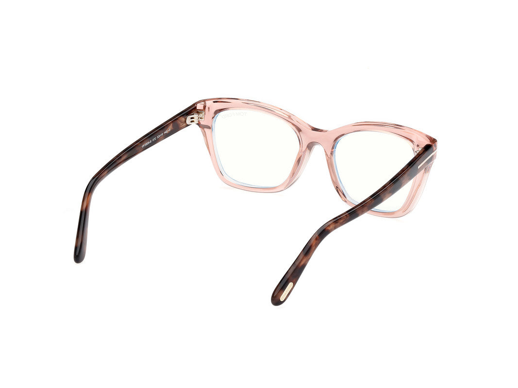 Shiny Light Pink Female Glasses Tom Ford 889214456502