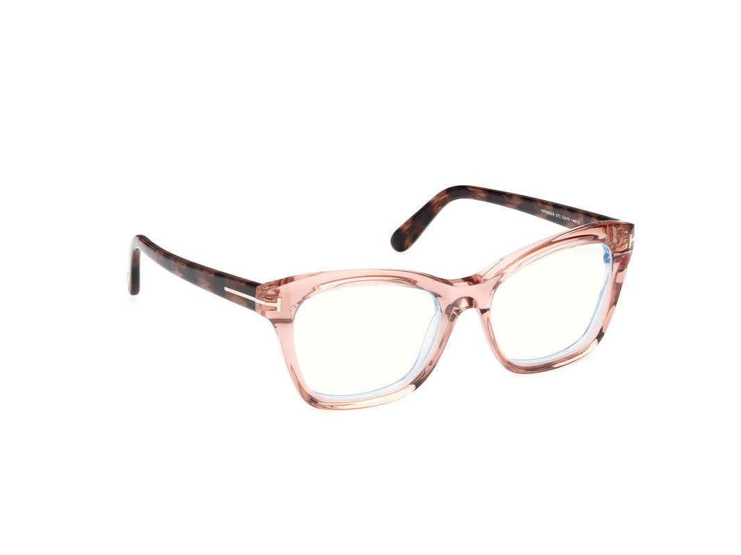 Shiny Light Pink Female Glasses Tom Ford 889214456502