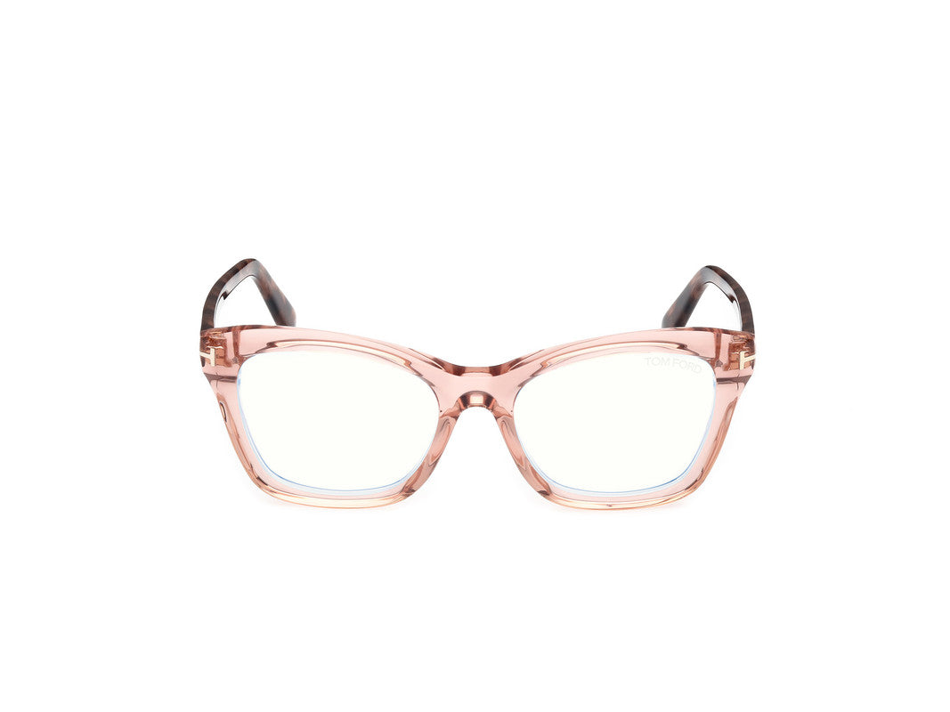 Shiny Light Pink Female Glasses Tom Ford 889214456502