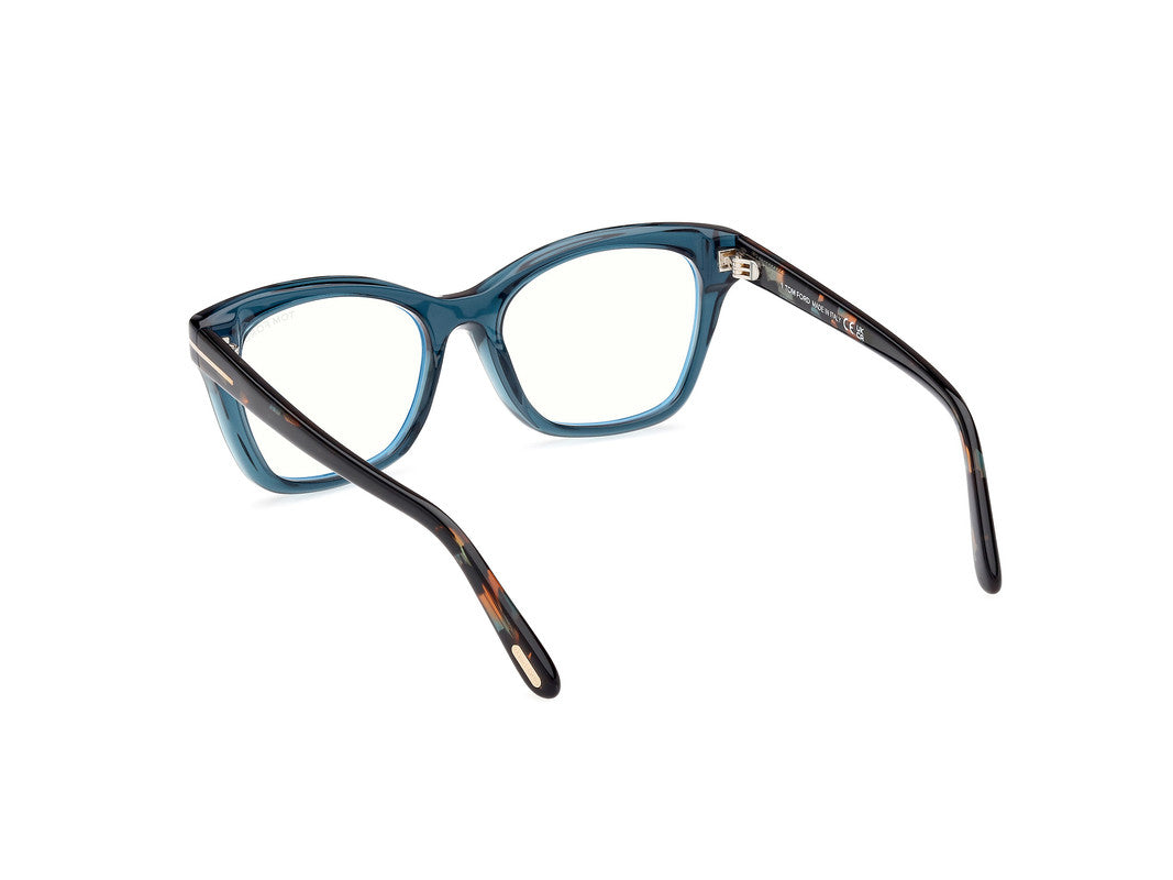 Shiny Turquoise Female Glasses Tom Ford 889214453310