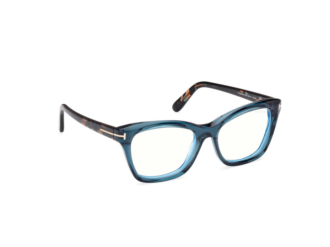 Shiny Turquoise Female Glasses Tom Ford 889214453310