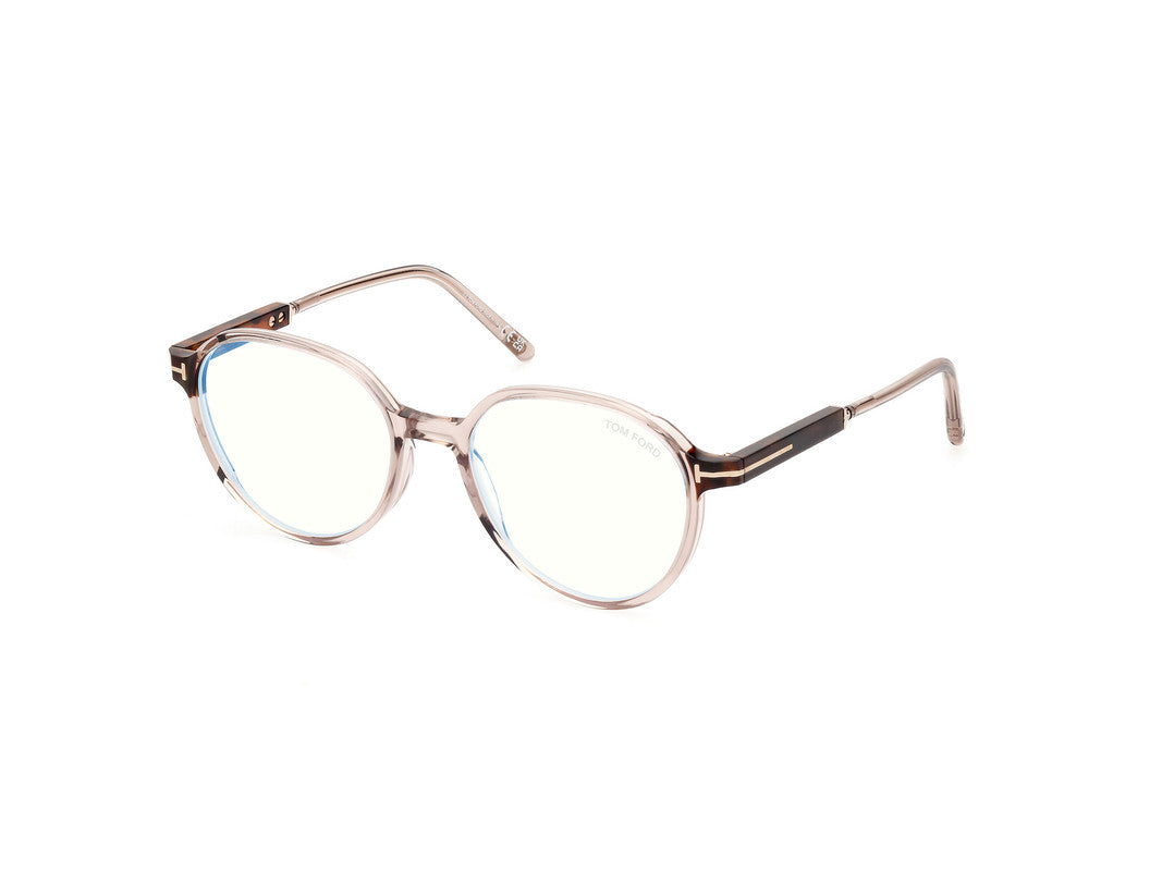 Shiny Light Brown Female Glasses Tom Ford 889214443823