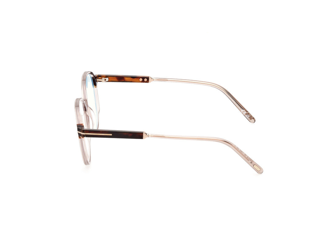 Shiny Light Brown Female Glasses Tom Ford 889214443823