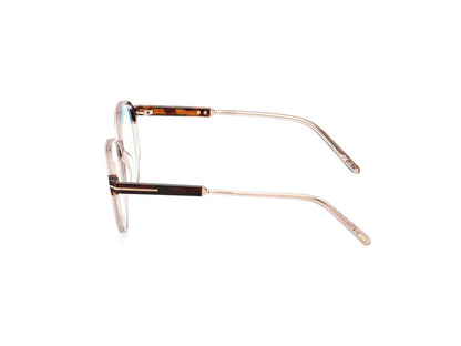 Shiny Light Brown Female Glasses Tom Ford 889214443823