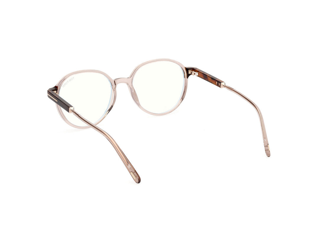 Shiny Light Brown Female Glasses Tom Ford 889214443823