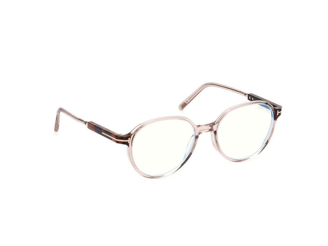 Shiny Light Brown Female Glasses Tom Ford 889214443823