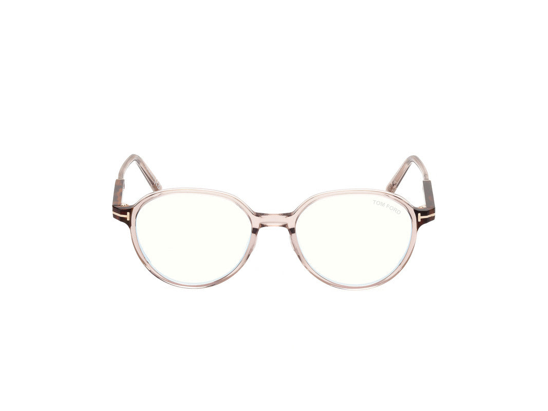 Shiny Light Brown Female Glasses Tom Ford 889214443823