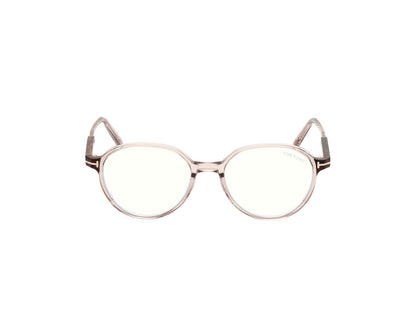 Shiny Light Brown Female Glasses Tom Ford 889214443823