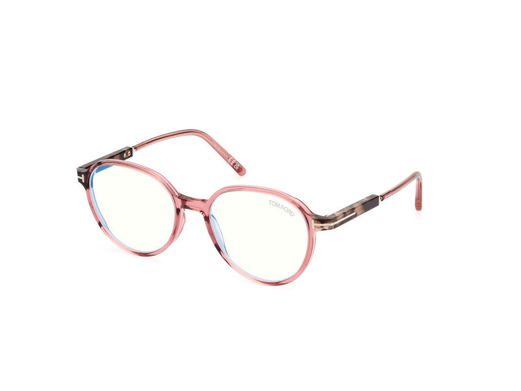 Shiny Light Pink Female Glasses Tom Ford 889214443830