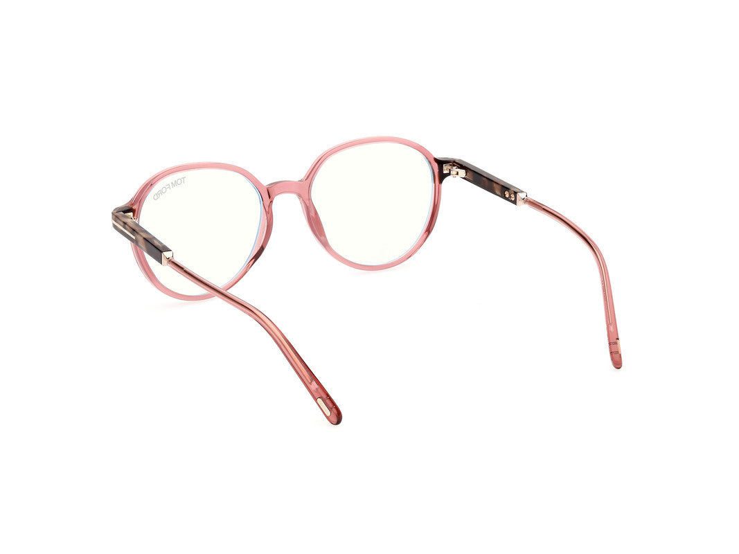 Shiny Light Pink Female Glasses Tom Ford 889214443830