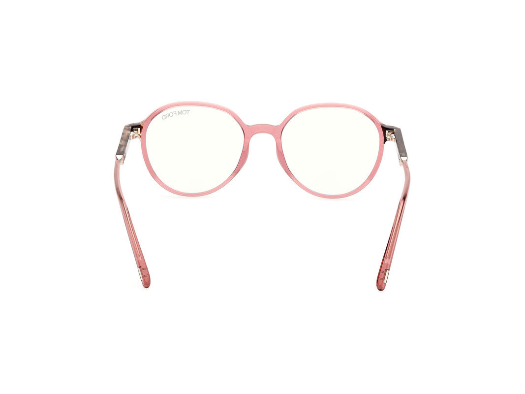 Shiny Light Pink Female Glasses Tom Ford 889214443830