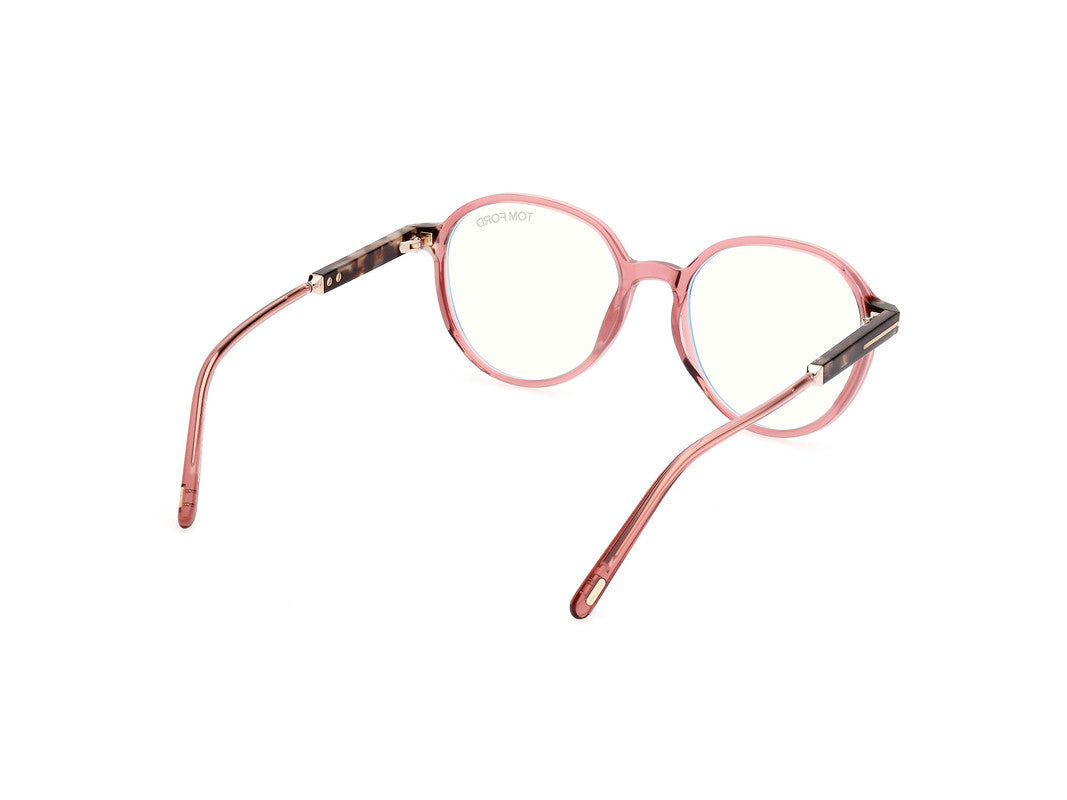 Shiny Light Pink Female Glasses Tom Ford 889214443830